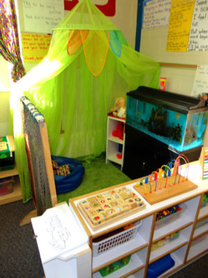 Three's & Four's Preschool Classroom - Quiet Area